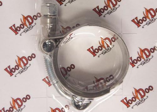 VOODOO EXHAUST ACCESSORIES CLAMP: 1.5 INCH / 36-39 MM # C150