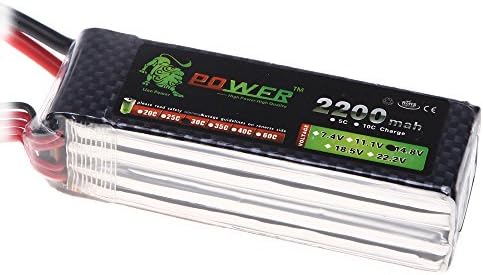 Original Lion Power Lipo Battery 14.8V 2200Mah 30C MAX 45C T Plug for DJI F450 F550 Align TREX 450 RC Helicopter Qudcopter Car Airplane Battery