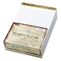 Tops Second Nature Recycled 8-1/2X11-3/4 Pads, Legal Rule, White, 50 Shts/Pad, 12/Pk (TOP74085)