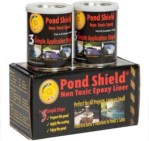 Pond Armor SKU-TAN-QT-R Non-Toxic Pond Shield Epoxy Paint, 1.5-Quart, Tan by Pond Armor