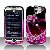 iNcido Brand HTC G3/My Touch 3g Slide Cell Phone Purple Love Protective Cas ....