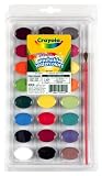 Crayola Washable Watercolors 24ct Pan w/brush