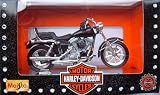 Harley Davidson Sturgis FXDB (1991) in Black (1:18 scale) Diecast Model Motorbike
