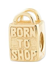 Reflection Beads Silver Gold Plated Born to Shop Accessories Bead