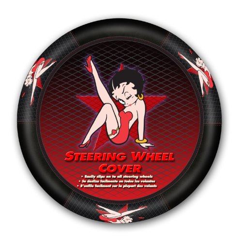 Betty Boop Star Style Steering Wheel Cover
