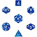 Chessex Polyhedral 7-Die Dice Set - Speckled Water