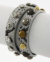 Snakeskin Wrap Bracelet