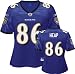Todd Heap Baltimore Ravens Women's Purple Replica Jersey