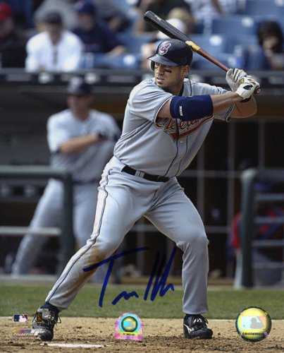 Travis Hafner Cleveland Indians - Action - Autographed 8x10 Photograph