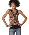 Baby Phat Top, V-Neck Beaded Halter