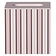 Tiddliwinks Tissue Box Cover - Mod Pink/ Brown