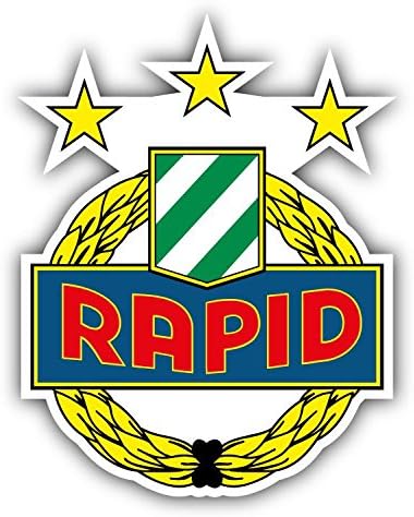 SK Rapid Wien FC Austria Soccer Football Art Decor Bumper Sticker 4'' X 5''