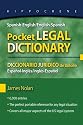 Spanish-English/English-Spanish Pocket Legal Dictionary
