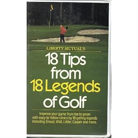 18 Tips from 18 Legends of Golf [VHS]
