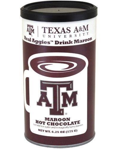 Mcsteven's School Colors Cocoa Mix, Texas AandM, 6.25-Ounce (Pack of 4)