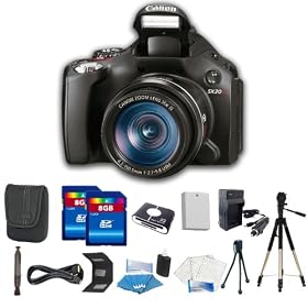 Canon Powershot Sx30is Sx30 Is 14.1mp High Resolution 35x Zoom Lens Digital Camera + 16gb... by Canon