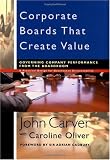 Corporate Boards that Create Value