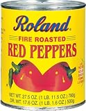 Roland Roasted Red Pepper Strips, 27.5-Ounce Can (Pack of 5)