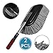 2pcs Microfiber Duster Car Cleaning Kit Supplies for Exterior Interior Cleaner size 15.7 inch with Long Retractable Handle to Trap Dust and Pollen for Car Bike RV Boats or Home use, Grey