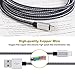 Cablex 2Pack 10FT Lightning Cable Nylon Braided Lightning to USB Cable Sync Data and Charging Cable Cord for iPhone 6/6s/6 plus/6s plus, 5c/5s/5/SE, iPad 4/Air/Mini, iPad Pro, iPod Nano/Touch