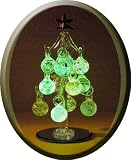Mini Christmas Tree w/ Glow-in-Dark Ball Ornaments 304