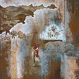 IMAGE OF Japanese Garden I Finest LAMINATED Print Nicola Russell 16x16