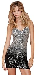 Sexy Halter Backless Sequined General Print Bodycon Dress/Club Dress/Mini Dress 