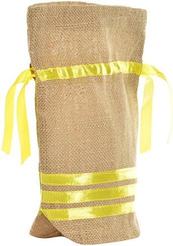 KOHL Women's Yellow Colored Jute Potlis