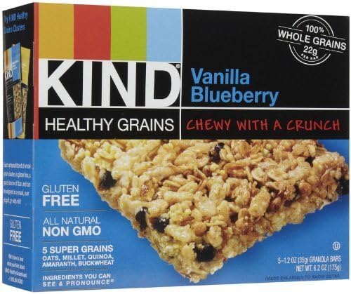 Kind Bars Granola Bar Van Blueberry (5Ct) (Pack Of 12)