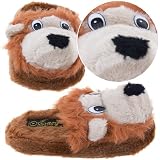 Lion Slip On Animal Slippers for Women