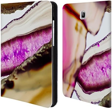 Official Elena Kulikova What Springs From Earth Agates Leather Book Wallet Case Cover For Samsung Galaxy Tab A 8.0