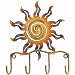 Cup Racks | Art Racks - Hanging Hooks Key Rack Spiral Sun - Regal Art #S343