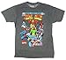 Marvel Comics Super Squad Vintage Cover Graphic T-Shirt