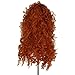 Xcoser Brave Long Curly Princess Merida Cosplay Wig for Halloween