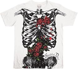 Grateful Dead Ribcage Cream T-shirt Tee