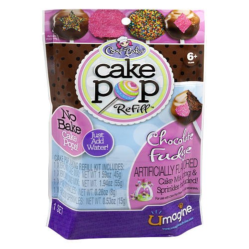Cool Baker Cake Pop Maker Refill Chocolate Fudge
