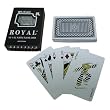 One Blue Deck- Royal Plastic Playing Cards w/Star Pattern