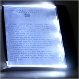 LED Light wedge Panel Book Reading Lamp Paperback Night 8303