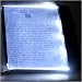 LED Light wedge Panel Book Reading Lamp Paperback Night 8303