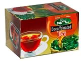 Dil's Royal Tea Decaffeinated (CO2) processed Black Tea Foil Envelopes, 20-Count (Pack of 4)