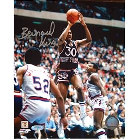 Bernard King New York Knicks Vertical Jump Shot verus The Nets 8x10