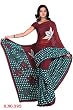 Chakori Georgette Printed Casual Saree Sari Bellydance fabric
