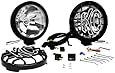 KC HiLiTES 801 Rally 800 Series Black Coated Stainless Steel 130w Spot Beam Light System