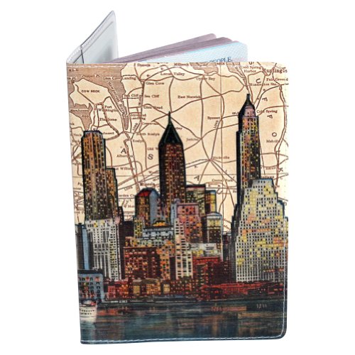 New York City Skyline (NYC) Passport Holder