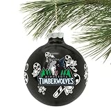 NBA Minnesota Timberwolves Traditional Glass Ball Ornament