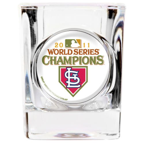 St. Louis Cardinals 2011 World Series Champions 2oz. Square Shot Glass ()