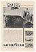 1960 Crain Brothers Marshbuggy Goodyear Terra-Tires Print Ad