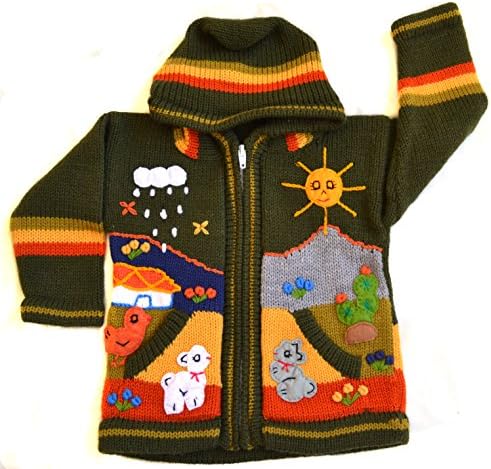 Baby Cardigans (12-18 months, Green)