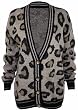 leopard print cardigans