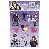 Justin Bieber Sticker Sheets (4 count)